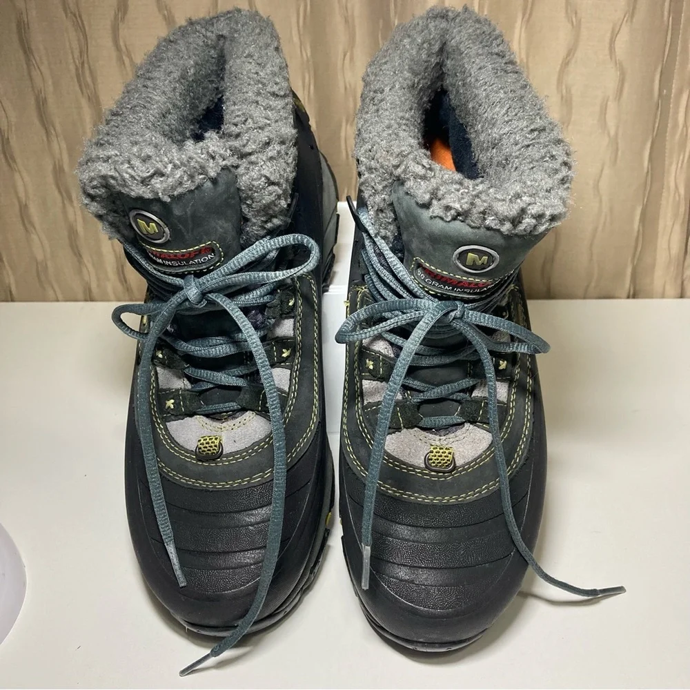 Merrell Winterlude 6 Continuum Women’s 10 Primaloft 200 Gram Vibram Warm Boots